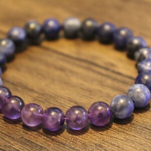 High Quality AAA Amethyst Sodalite Fashion Jewelry Bracelet