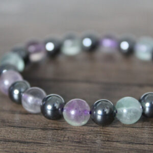 Purple Silver Fashion Jewelry