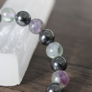 Hematite & Fluorite Bracelet