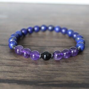 Amethyst Purple Blue Fashion Bangle