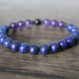 Amethyst Purple Blue Fashion Bracelet